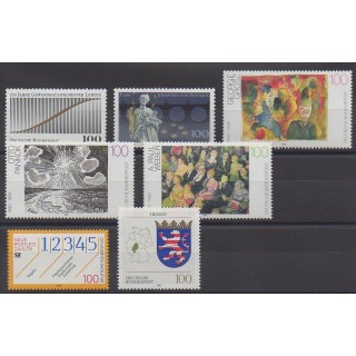 Acheter cette série de timbres d'Allemagne de l'année 1993 (No 1486/1492).