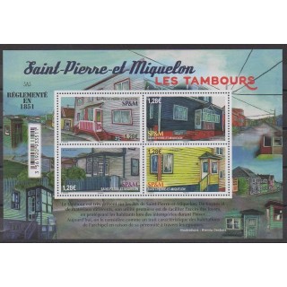 Buy this stamp of Saint-Pierre et Miquelon of the year 2021 (Les tambours).