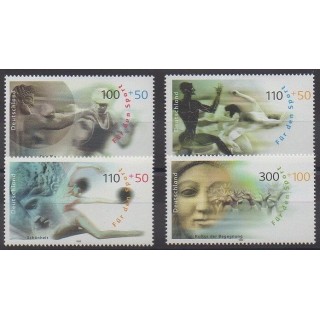 Buy this set of stamps of Germany of the year 2000 (Nb 1926/1929).