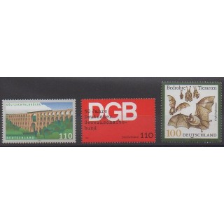 Buy this set of stamps of Germany of the year 1999 (Nb 1914/1916).