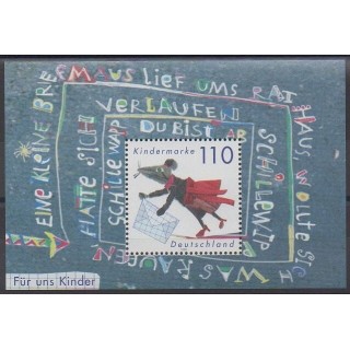 Buy this souvenir sheet  of Germany of the year 1999 (Nb BF49).