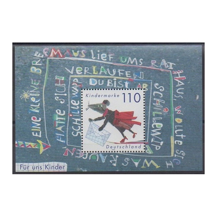 Acheter ce bloc-feuillet d'Allemagne de l'année 1999 (No BF49).