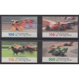 Acheter cette série de timbres d'Allemagne de l'année 1999 (No 1863/1866).