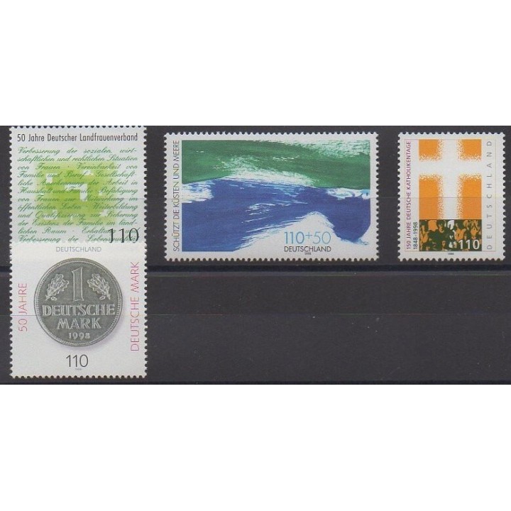 Buy this set of stamps of Germany of the year 1998 (Nb 1820/1821 - 1827/1828).
