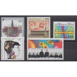 Acheter cette série de timbres d'Allemagne de l'année 1998 (No 1797/1799 - 1804/1805).