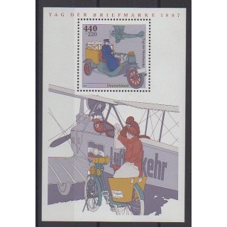 Buy this souvenir sheet  of Germany of the year 1997 (Nb BF40).