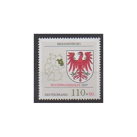 Germany - 1997 - Nb 1770 - Coats of arms