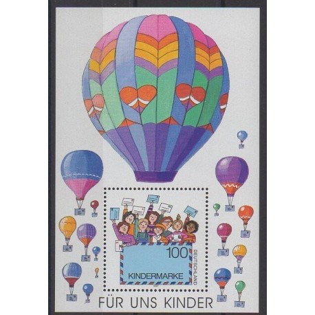 Allemagne - 1997 - No BF39 - Ballons - Dirigeables - Enfance