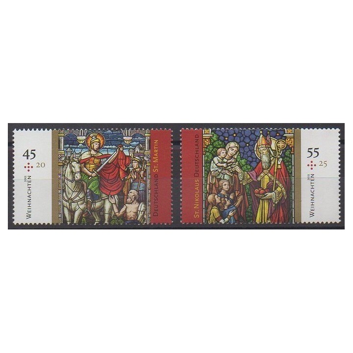 Buy this set of stamps of Germany of the year 2011 (Nb 2720/2721).