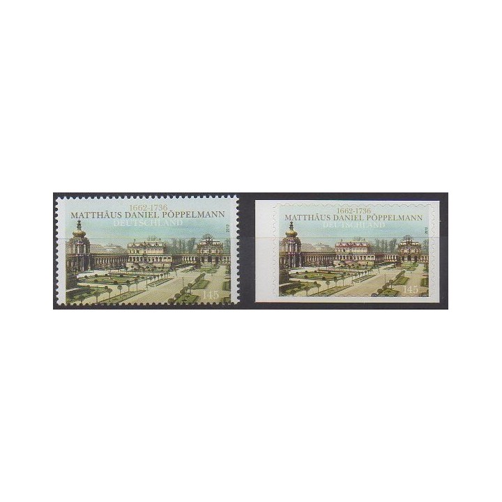 Buy this set of stamps of Germany of the year 2012 (Nb 2732 et 2741).