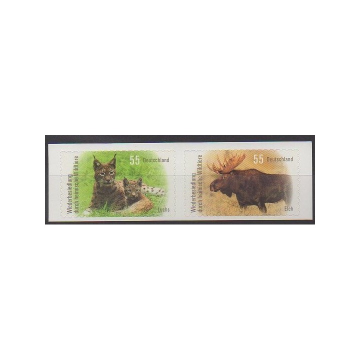 Acheter cette série de timbres d'Allemagne de l'année 2012 (No 2747/2748).
