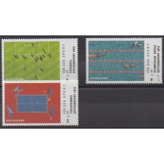 Buy this set of stamps of Germany of the year 2012 (Nb 2749/2751).