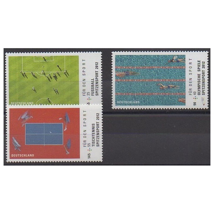 Buy this set of stamps of Germany of the year 2012 (Nb 2749/2751).