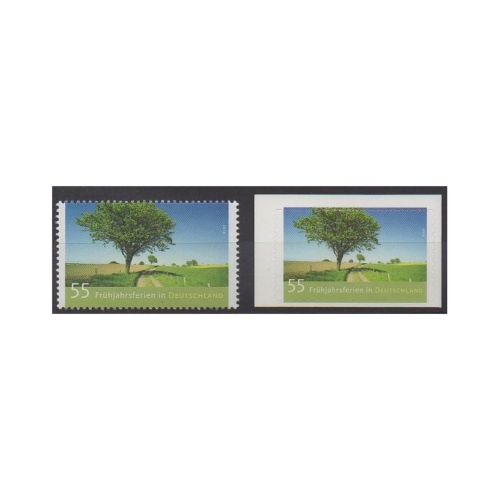 Acheter cette série de timbres d'Allemagne de l'année 2012 (No 2745/2746).