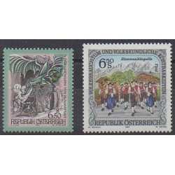 Autriche - 1997 - No 2055/2056 - Folklore