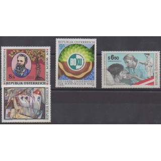 Acheter cette série de timbres d'Autriche de l'année 1997 (No 2059/2062).