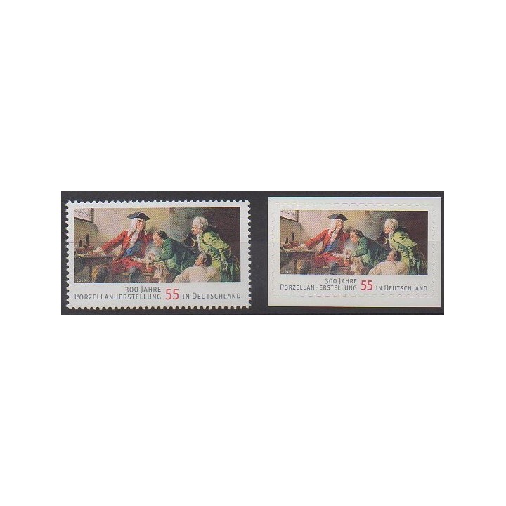 Acheter cette série de timbres d'Allemagne de l'année 2010 (No 2629 - 2641).