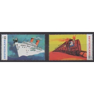 Acheter cette série de timbres d'Allemagne de l'année 2010 (No 2630/2631).