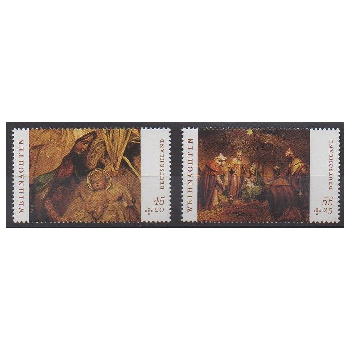 Acheter cette série de timbres d'Allemagne de l'année 2010 (No 2654/2655).