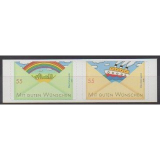 Buy this set of stamps of Germany of the year 2011 (Nb 2672/2673).