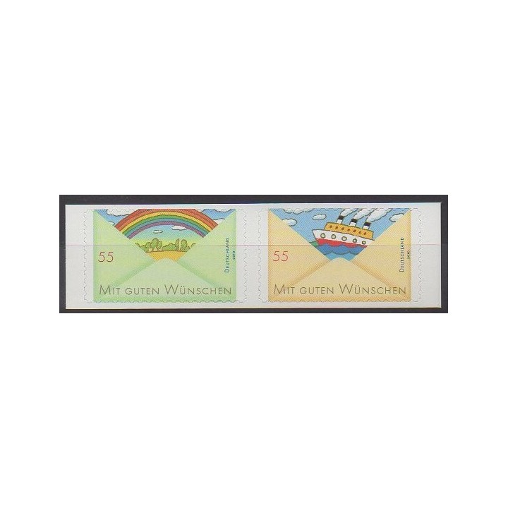 Buy this set of stamps of Germany of the year 2011 (Nb 2672/2673).