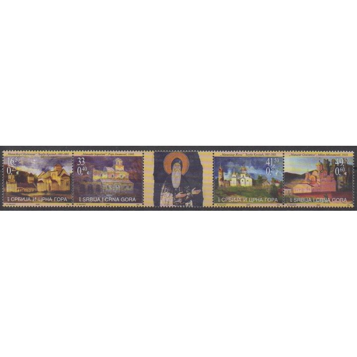 Buy this set of stamps of Yugoslavia (Serbia and Montenegro) of the year 2005 (Nb 3127/3130).