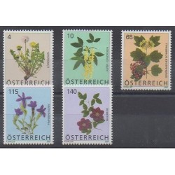 Autriche - 2007 - No 2505/2509 - Fleurs