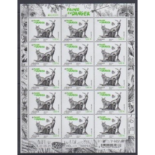 Buy this souvenir sheet  of France of the year 2021 (Nb F26 - Faune en danger).