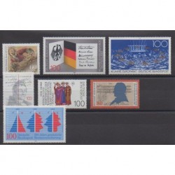 West Germany (FRG) - 1989 - Nb 1252/1258