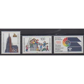 Buy this set of stamps of West Germany (FRG) of the year 1989 (Nb 1266/1268).