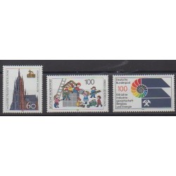 West Germany (FRG) - 1989 - Nb 1266/1268