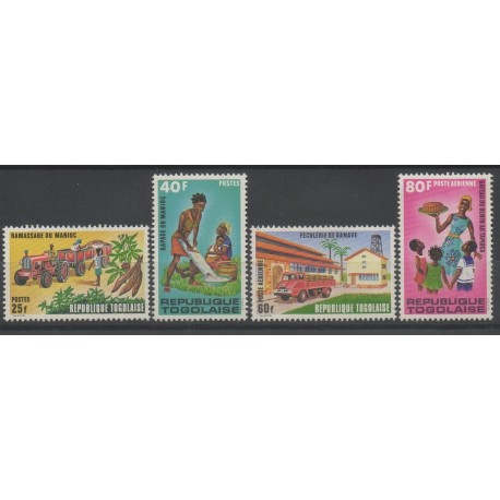 Togo - 1972 - Nb 744/745 - PA 178/PA179