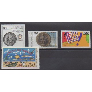 Acheter cette série de timbres de l'Allemagne occidentale (RFA) de l'année 1990 (No 1283/1286).
