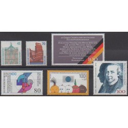 Allemagne occidentale (RFA) - 1990 - No 1300/1305