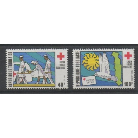 Togo - 1973- No 775 - PA 202 - Santé ou croix-rouge 