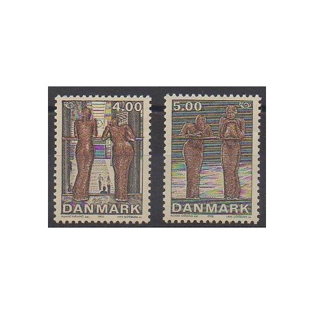 Danemark - 2002 - No 1306/1307 - Art