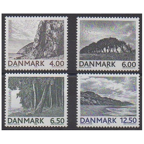 Denmark - 2002 - Nb 1311/1314 - Sights