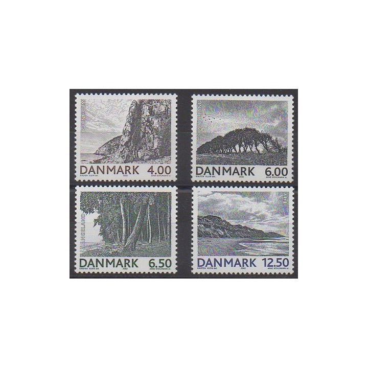 Acheter cette série de timbres du Danemark de l'année 2002 (No 1311/1314).