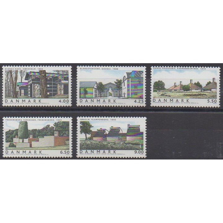 Buy this set of stamps of Denmark of the year 2002 (Nb 1324/1328).