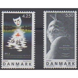 Denmark - 2003 - Nb 1344/1345 - Art - Europa
