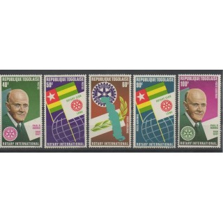 Timbres  - Togo - 1972 - No 757/758 - PA 182/PA183