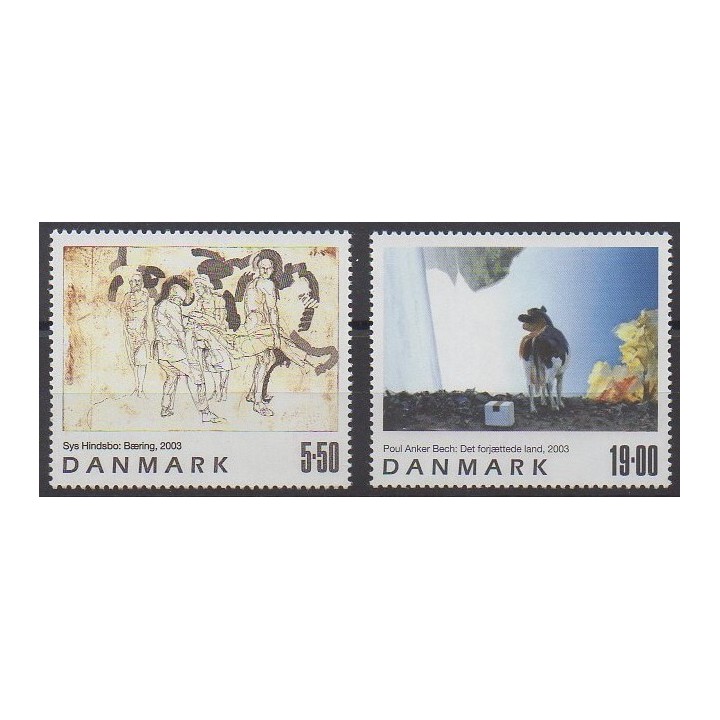 Acheter cette série de timbres du Danemark de l'année 2003 (No 1351/1352).