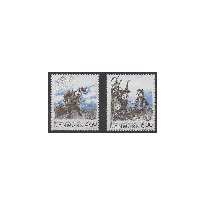 Acheter cette série de timbres du Danemark de l'année 2004 (No 1369/1370).