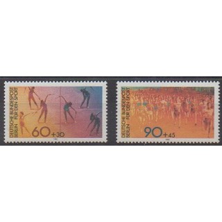 Buy this set of stamps of West Germany (FRG - Berlin) of the year 1981 (Nb 606/607).