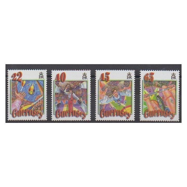 Buy this set of stamps of Guernsey of the year 2002 (Nb 931/934).