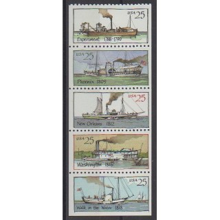 Acheter cette série de timbres des États-Unis de l'année 1989 (No 1854/1858).