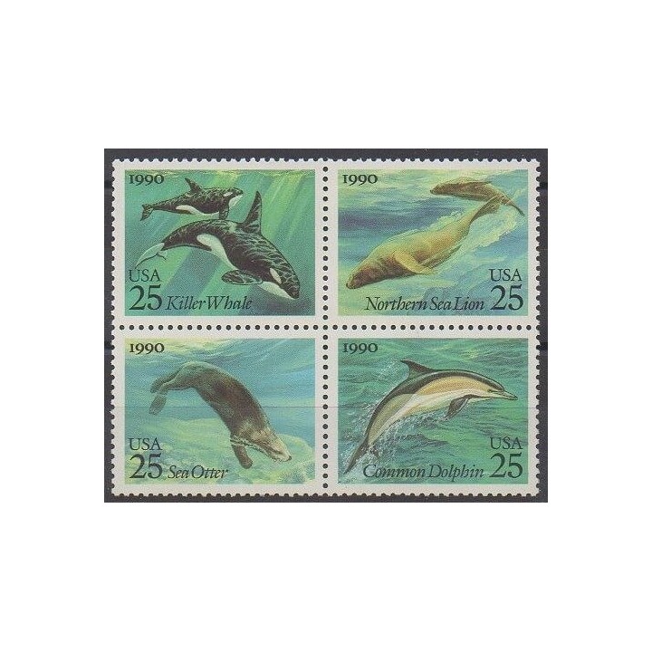Buy this set of stamps of United States of the year 1990 (Nb 1917/1920).