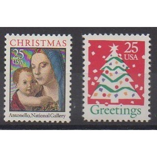 Acheter cette série de timbres des États-Unis de l'année 1990 (No 1924/1925).