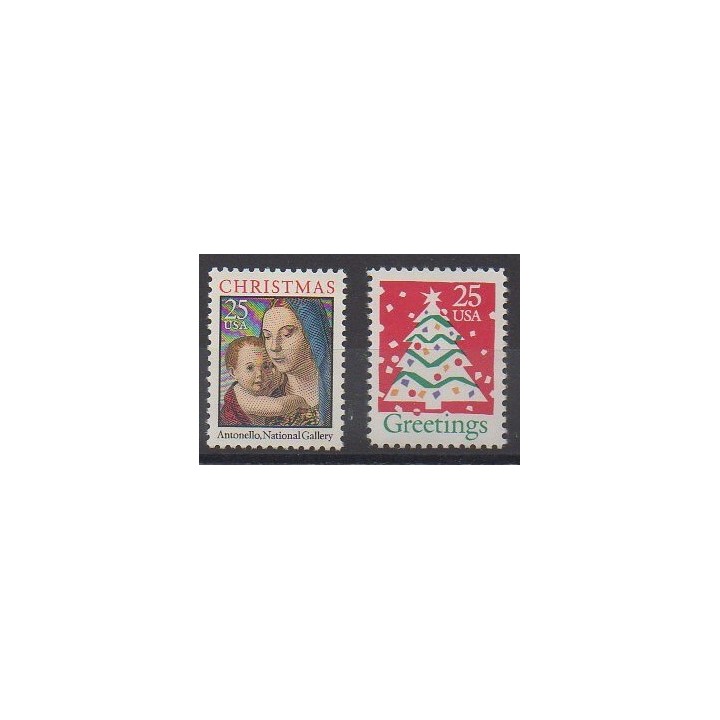 Buy this set of stamps of United States of the year 1990 (Nb 1924/1925).