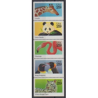 Acheter cette série de timbres des États-Unis de l'année 1992 (No 2115/2119).